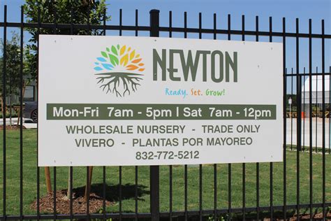 Newton nursery - Special Care & Upgrades. As a wholesale nursery, we have worked with professional landscapers in Houston, Katy, and Austin for over 40 years. When you join our Club, you get access to a curated list of experts. Our horticulturists will work with the landscaper you choose to select the right plants, materials, and care programs for your needs ... 